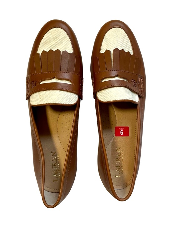 Lauren Ralph Lauren Shoes - Lauren Ralph Lauren Adison Kilt Leather Loafer Flats Size 9 NEW